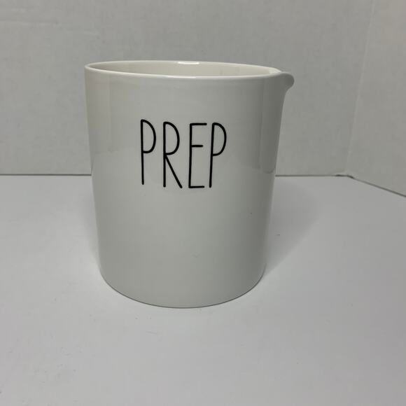 West Elm "Prep" White Ceramic Kitchen Container - Picture 1 of 6
